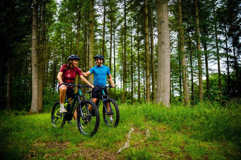Cycling holiday rooftop tent