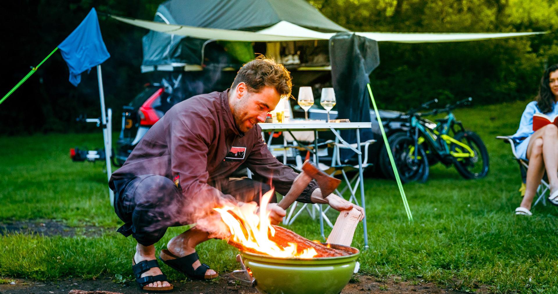Holiday rooftop tent Fjordsen