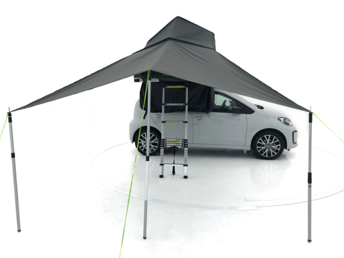Awning rooftop tent