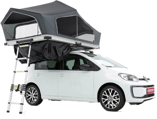 Fjordsen rooftop tent grey 2