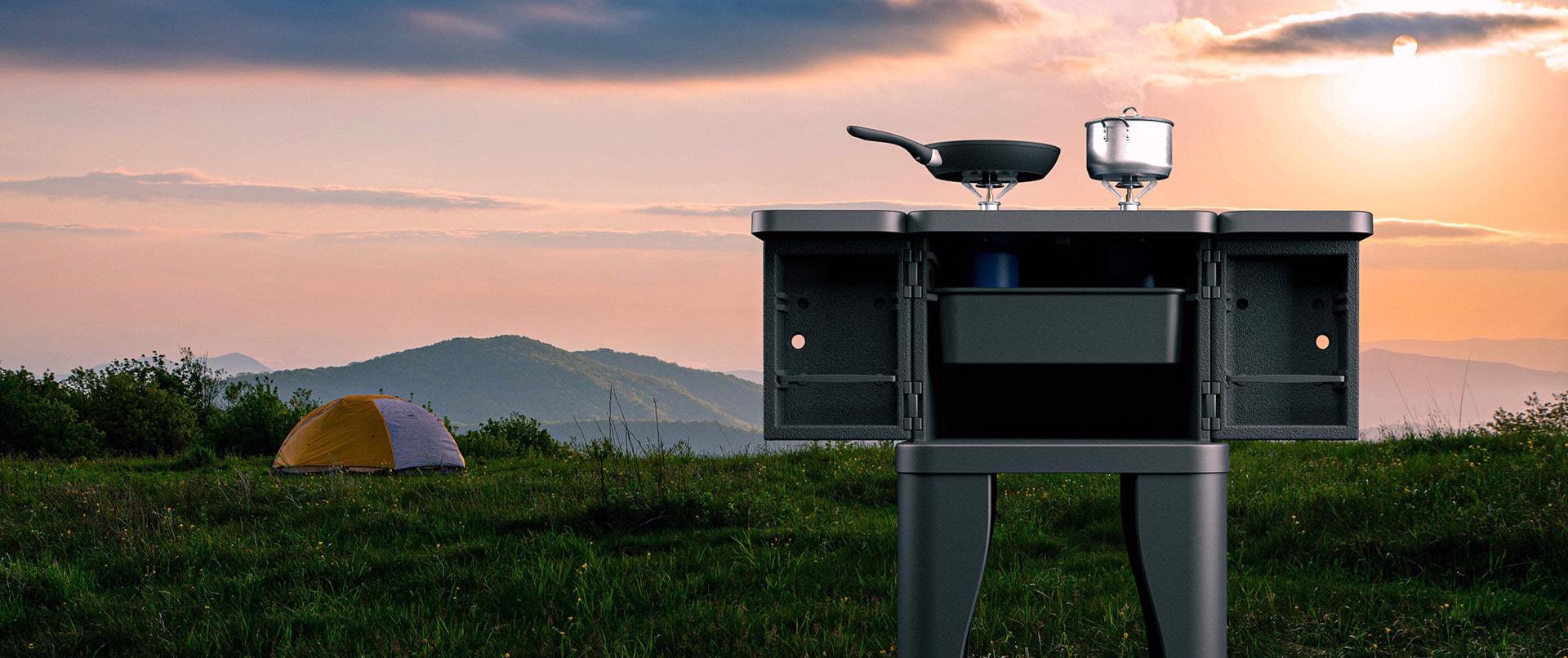 Fjordsen camping kitchen
