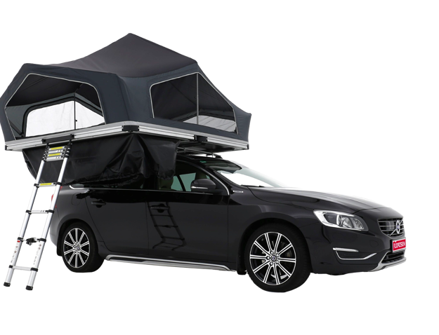 Light 220 rooftop tent black